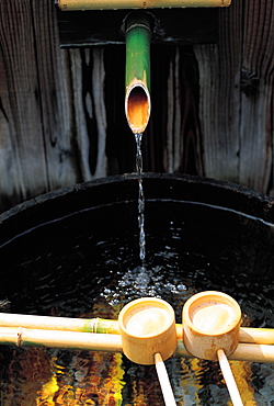 Japan, Kyoto, Traditional Fountain