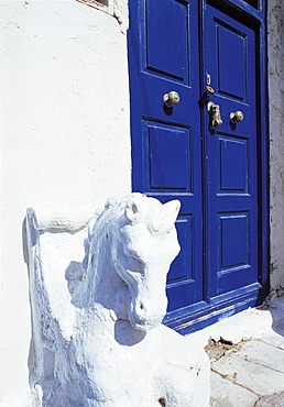 Mykonos, House Gate, Greece