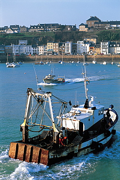 Granville, Fishing Boat, Normandy, France