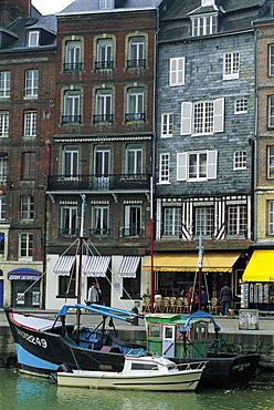 Honfleur Harbour, Old Houses, Normandy, France