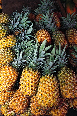 Pineapples, St Pierre Market, Reunion