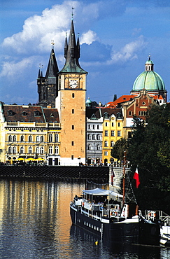 Vltava Riverside, Prague, Czech Republic