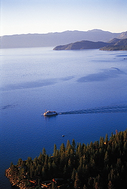 Aerial View Of Lake Tahoe, California, Usa