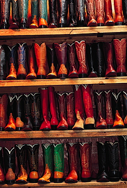 Cow-Boy Boots, Fort-Worth Stockyards, Texas, Usa