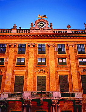 Side Facade, Schonnbrunn Castle, Vienna, Austria