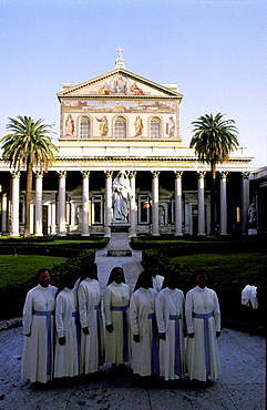 Italy, Rome, San Paolo Basilica,