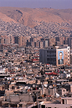 Syria, Damascus, Overview Of The City 