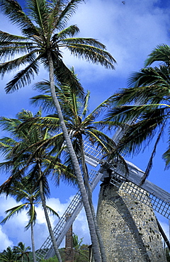 Caribbean, West Indies, Barbados, St Peter Parish, Green Pond, The Morgan Lewis Windmill, Renovated Recently, Designed By Dutch Settlers