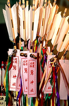 Japan, Tokyo, Asakusa Shinto Shrine, Tori No Ichi (New Year Festival), Arrows Offerings