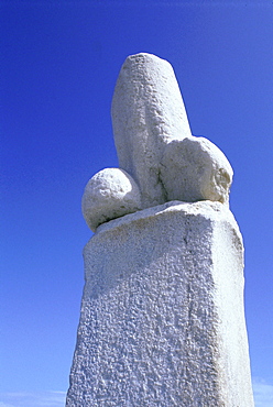 Greece, Cyclades, Delos Island, Jupiter Temple, Phallic Monument