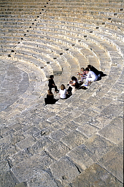 Cyprus, Kourion Archaeological Site, The Roman The At Er