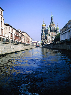 Russia, St-Petersburg, Resurrection Church (Bleeding Saviour) Built 1883-1907 By Architects Parland And Malichev, The Bulbs And Belfries