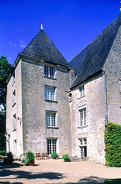 France, To Uraine Val-De-Loire, In Dre-Et-Loire, Sache, The Castle, The Writer Balzac Used To Live The Re As A Guest (Castle Open To Public)