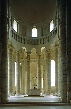 France, Val-De-Loire, Maine-Et-Loire, Fontevraud Abbey, In Side The Basilica, The Choir