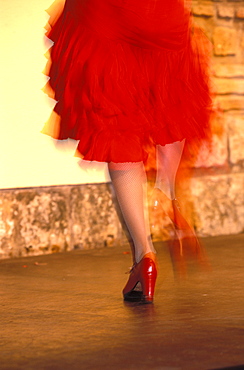 Flamenco dancer, Granada, Andalucia, Spain