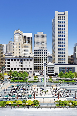 Union Square, San Francisco, California, United States of America, North America