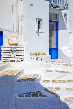 Chora village, Chora, Serifos Island, Cyclades, Greek Islands, Greece, Europe