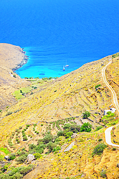 Kentarchos beach, Serifos Island, Cyclades, Greek Islands, Greece, Europe