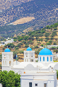 Church of Saint Spyridon, Apollonia, Sifnos Island, Cyclades, Greek Islands, Greece, Europe