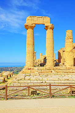 Temple of Juno, Valley of Temples, Agrigento, Sicily, Italy