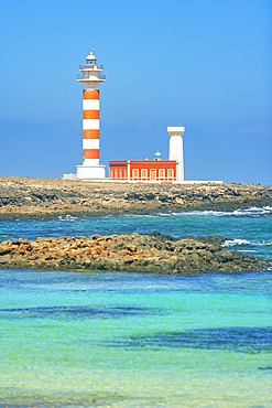 Toston lighthouse, El Cotillo, Fuerteventura, Canary islands, Spain