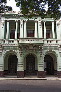 Old house along Paseo del Prado, Old Havana, Cuba, West Indies, Central America