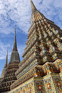 Wat Phra Chetuphon, formerly Wat Po, founded in the 17th century, the oldest temple in Bangkok, Bangkok, Thailand, Southeast Asia, Asia