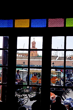 Jemaa el Fna square, medina, Marrakech, Morocco, North Africa, Africa