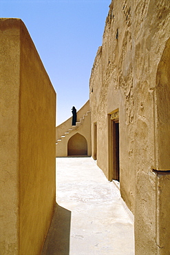 Jabrin Palace, 17th c. later converted to a fort, Nizwa, Oman, Middle East 