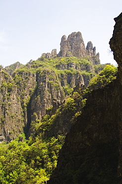 Wan Xian mountain recreation area, Huixian city, Henan Province, China, Asia