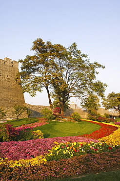 Ming Dynasty city wall ruins, Beijing, China, Asia