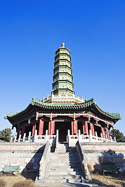 Xumi Fushou (Temple of Sumeru Happiness and Longevity) dating from 1780, Chengde city, UNESCO World Heritage Site, Hebei Province, China, Asia