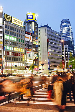 Night lights in Shinjuku, Tokyo, Japan, Asia