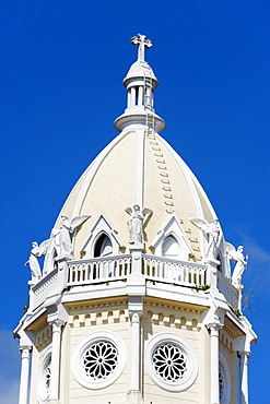 Detail of Church of San Francisco, historical old town, UNESCO World Heritage Site, Panama City, Panama, Central America