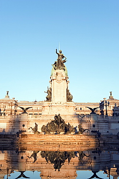 Monumento a los dos Congresos, Palacio del Congreso (National Congress Building), Plaza del Congreso, Buenos Aires, Argentina, South America