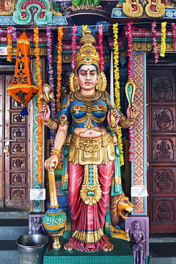 Sri Vadapathira Kaliamman Hindu Temple, Little India, Singapore, Southeast Asia, Asia