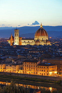 Duomo (Cathedral), Historic Center, UNESCO World Heritage Site, Florence, Tuscany, Italy, Europe