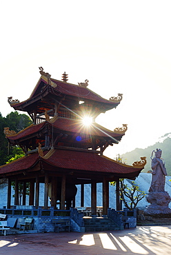 Thien Vien Truc Lam Ho temple, Phu Quoc Island, Vietnam, Indochina, Southeast Asia, Asia