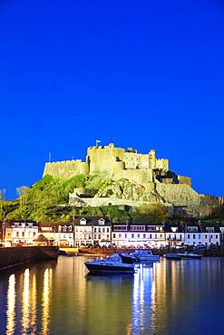 Mont Orgueil Castle (Gorey Castle), Gorey, Jersey, Channel Islands, United Kingdom, Europe