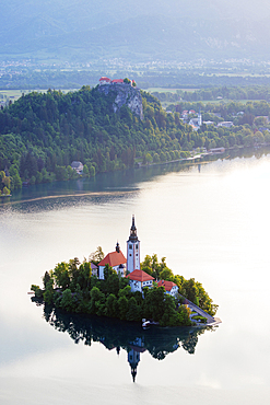 Church of the Assumption, Lake Bled, Serbia, Europe