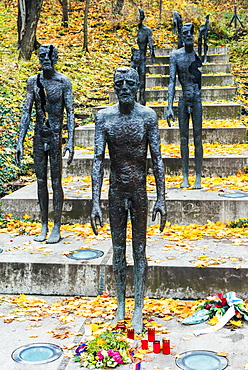 Monument to Victims of Communism between 1948 to 1989 (2002, Olbram Zoubek), Petrin Park, Mala Strana suburb, Prague, Czech Republic, Europe