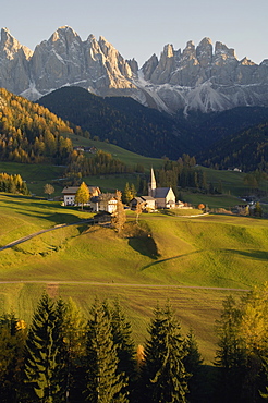 Santa Maddalena, Val di Funes, Dolomites, Bolzano province, Trentino-Alto Adige, Italy, Europe