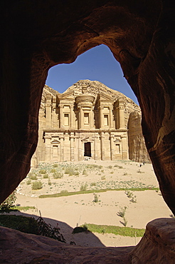 The Monastery (Al Deir) (Ed Deir), Petra, UNESCO World Heritage Site, Jordan, Middle East