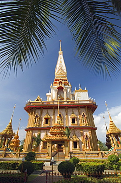 Wat Chalong temple, Phuket, Thailand, Southeast Asia, Asia