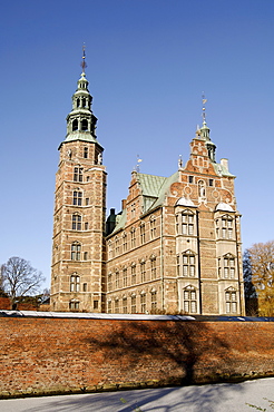 Rosenborg castle, Copenhagen, Denmark, Scandinavia, Europe