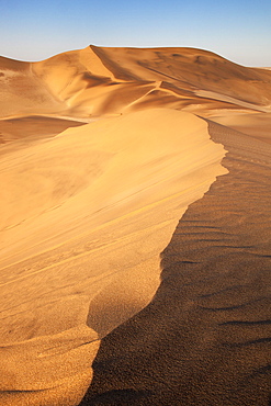 Sand dunes near Swakopmund, Dorob National Park, Namibia, Africa