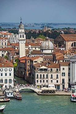 Chiesa San Giorgio dei Greci, 1548, view from Chiesa San Giorgio, UNESCO World Heritage Site, Venice, Veneto, Italy, Europe