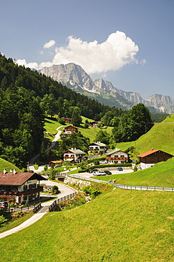 Maria Gern and Untersberg, Berchtesgadener Land, Bavaria, Germany, Europe