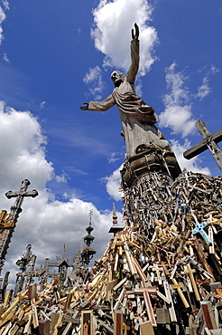 Hill of Crosses, near Siauliai, Lithuania, Baltic States, Europe