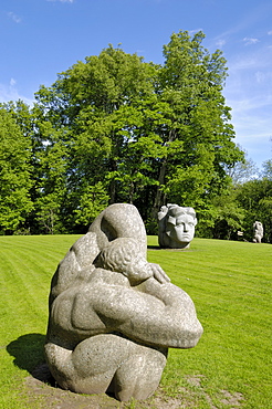 Sculpture Folklore Park, Turaida Museum Reserve, near Sigulda, Latvia, Baltic States, Europe